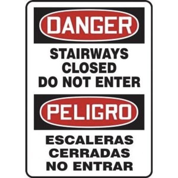 Accuform BILINGUAL OSHA DANGER Safety Sign MSAD111XL MSAD111XL - main